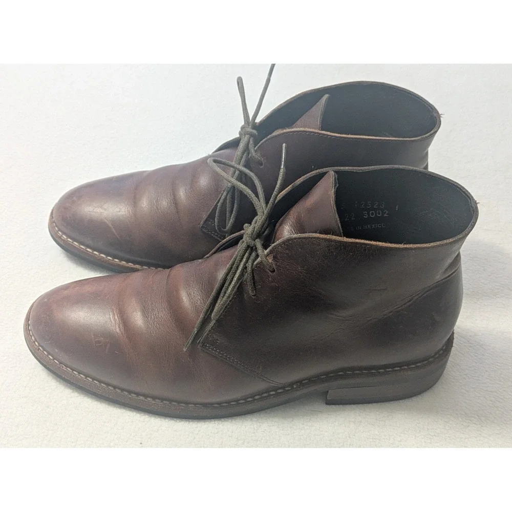 Thursday Boot Co Scout Chukka Everyday Brown Cognac Leather Mens Size 8